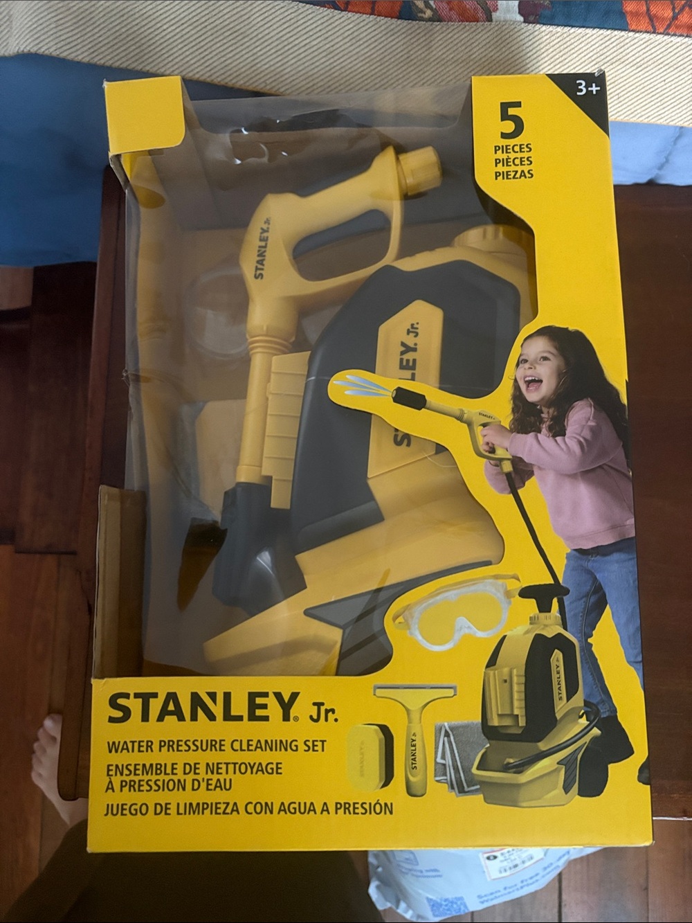 Stanley Yellow & Black Kids Pressure Cleaning Playset